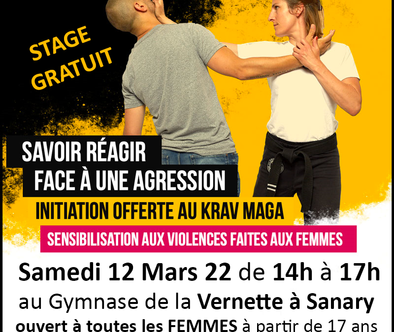 Stage GRATUIT Réservé aux Femmes