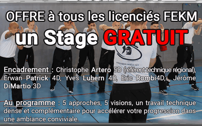 2025 – Stage Régional Gratuit